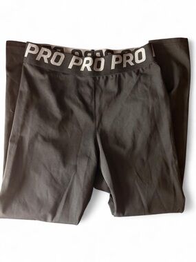 Women's Black Active Leggings with Logo Waistband